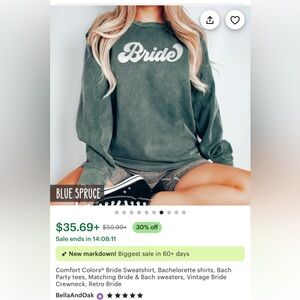 Bride sweatshirt - size L